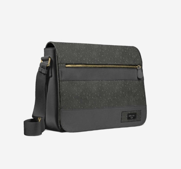 Struzzo Nero Messenger Bag