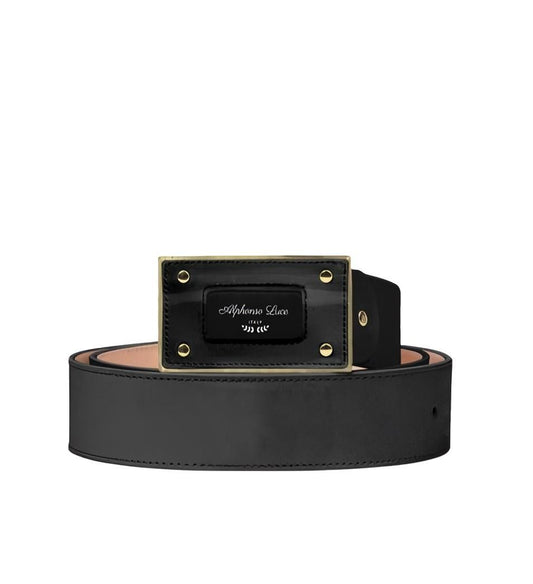 Nero Di Base Leather Belt